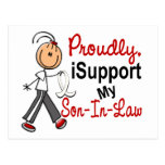 I Support My SON-IN-LAW (Bone / Lung Cancer) Postcards