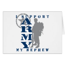 I Support Nephew 2 - ARMY Card