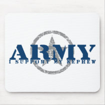 I Support Nephew - ARMY Mouse Pad