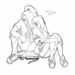 I support OC's! Art (c) Yamadamiharu on Deviantart Tshirts