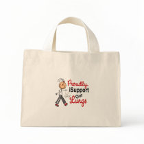 I Support Our Lungs SFT (Lung Cancer Awareness) bags by awarenessgifts I Support Our Lungs SFT (Lung Cancer Awareness) bags