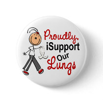 I Support Our Lungs SFT (Lung Cancer Awareness) buttons