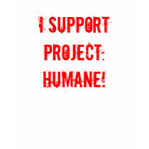 I support Project: Humane! T-shirt
