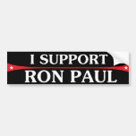 I Support Ron Paul Bumper Sticker bumper stickers
