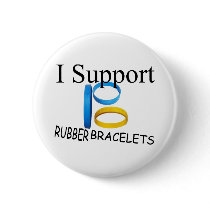 I Support Rubber Bracelets buttons by lookcrazy I Support Rubber Bracelets buttons