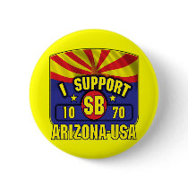 I Support SB1070 - Arizona USA Button