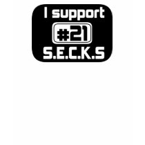 I support SECKS #21 t-shirts