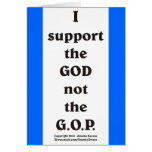 I support the GOD... Cards