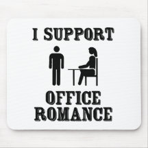 I Support The Office Romance Mouse Pads