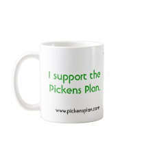 I Support the Pickens Plan Mug