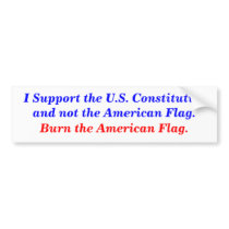 I Support the U.S. Constitution Bumper Sticker. bumper stickers by maximus7 I Support the U.S. Constitution Bumper Sticker. bumper stickers