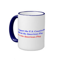 I Support the U.S. Constitution Mug.