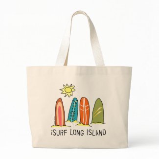 I Surf Long Island bag