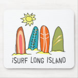 I Surf Long Island Mousepads