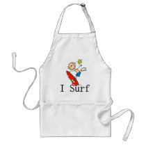 I Surf T-shirts and Gifts Aprons
