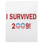 I SURVIVED 2009! PERSONALIZED LETTERHEAD