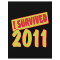 I SURVIVED 2011 PERSONALIZED FLYER