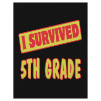 I SURVIVED 5TH GRADE CUSTOM FLYER