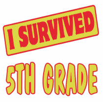 I SURVIVED 5TH GRADE PHOTO CUT OUTS