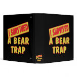I SURVIVED A BEAR TRAP BINDERS