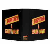 I SURVIVED A BEAUTY PAGEANT BINDER