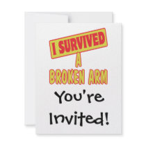 I SURVIVED A BROKEN ARM CUSTOM ANNOUNCEMENT