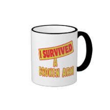 I SURVIVED A BROKEN ARM MUG