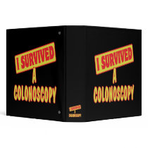 I SURVIVED A COLONOSCOPY BINDER