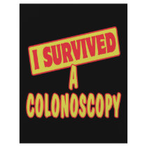 I SURVIVED A COLONOSCOPY FULL COLOR FLYER