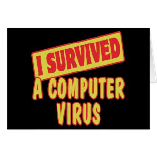 I SURVIVED A COMPUTER VIRUS card