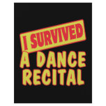 I SURVIVED A DANCE RECITAL FULL COLOR FLYER