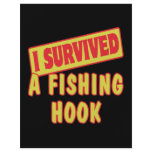 I SURVIVED A FISHING HOOK flyers