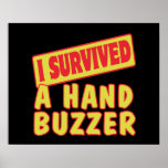 I SURVIVED A HAND BUZZER posters