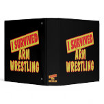 I SURVIVED ARM WRESTLING BINDERS