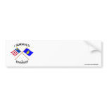 I Survived Baarle-Nassau and Baarle-Hertog Bumper Sticker