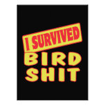 I SURVIVED BIRD SHIT INVITATIONS