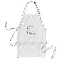 I Survived Checklist Aprons