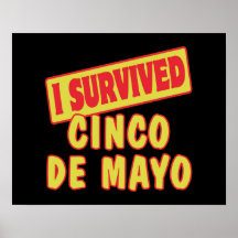 I SURVIVED CINCO DE MAYO PRINT
