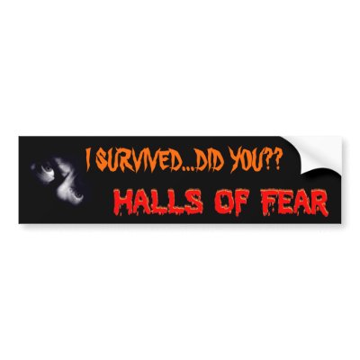 I Survived - Did You? Bumper Sticker by wesleyvillehoseco