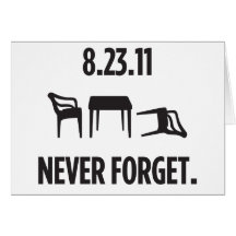 I Survived East Coast Earthquake Card