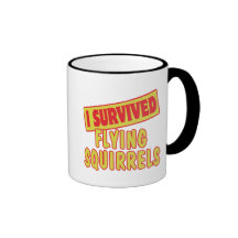 I SURVIVED FLYING SQUIRRELS MUG