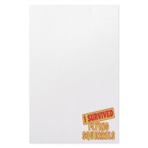 I SURVIVED FLYING SQUIRRELS CUSTOMIZED STATIONERY