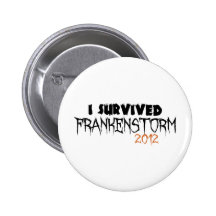 I Survived Frankenstorm 2012 Pins