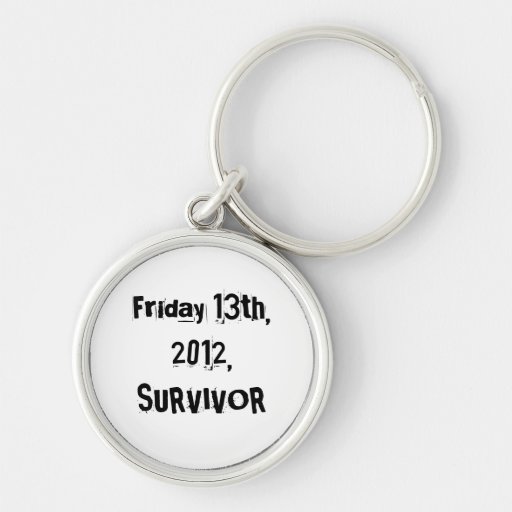 I Survived Friday 13th 2012 Keychain