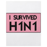 I Survived H1N1 Flyer Design