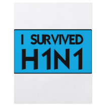I Survived H1N1 flyers by AKR000 I Survived H1N1 flyers