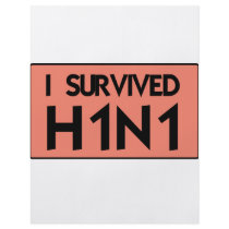 I Survived H1N1 flyers by AKR000 I Survived H1N1 flyers