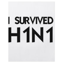 I Survived H1N1 flyers by AKR000 I Survived H1N1 flyers