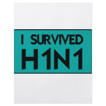 I Survived H1N1 flyers by AKR000 I Survived H1N1 flyers