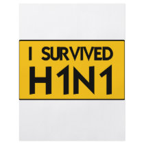 I Survived H1N1 flyers by AKR000 I Survived H1N1 flyers